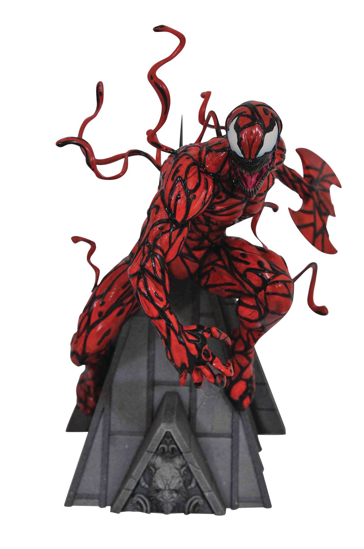 Diamond Select Collectible Marvel Premier Collection Statue - Carnage, the Infamous Spider - Foe