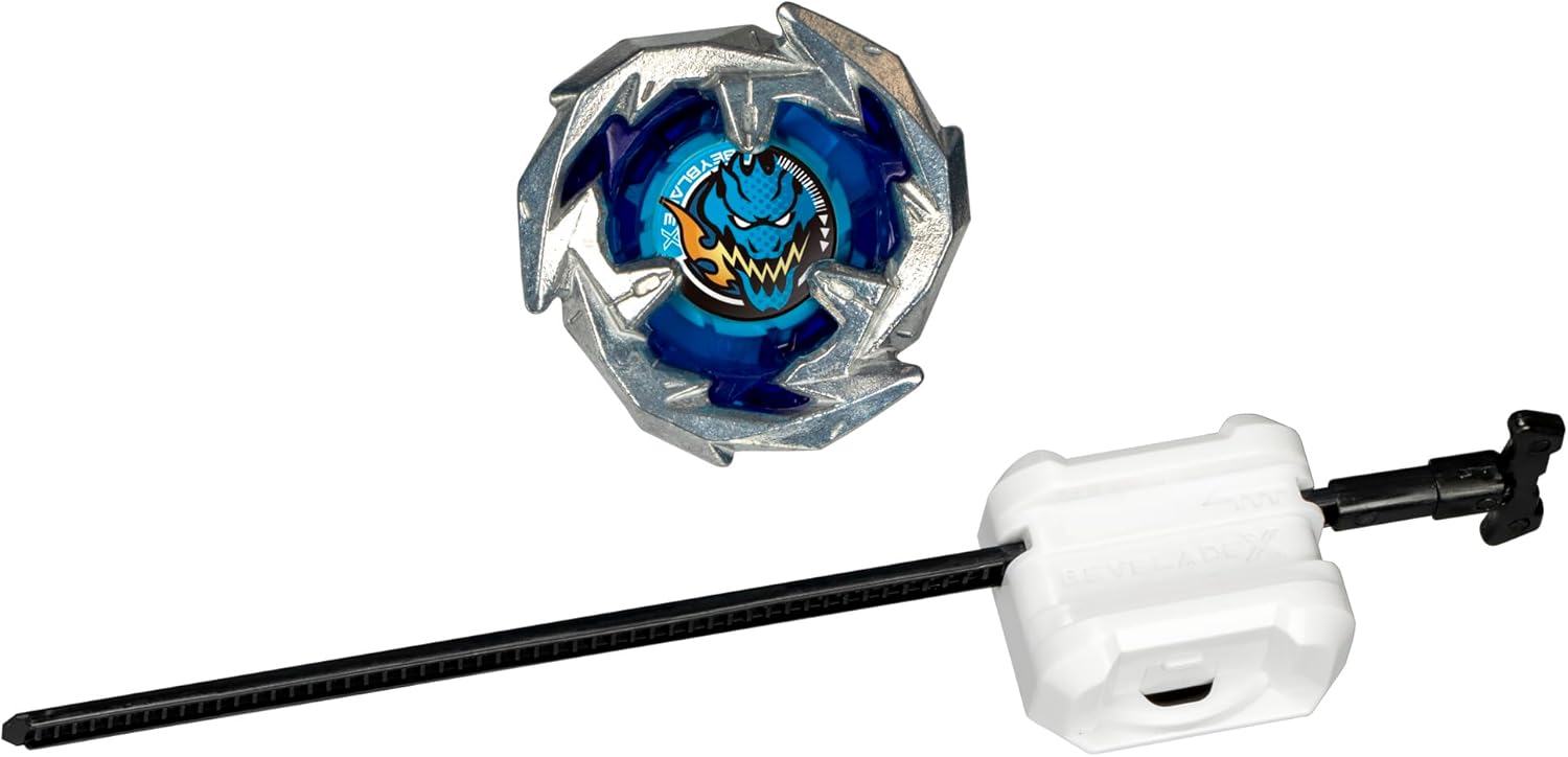 Beyblade X Sword Dran 3 - 60F Starter Set: Top with Authentic Launcher