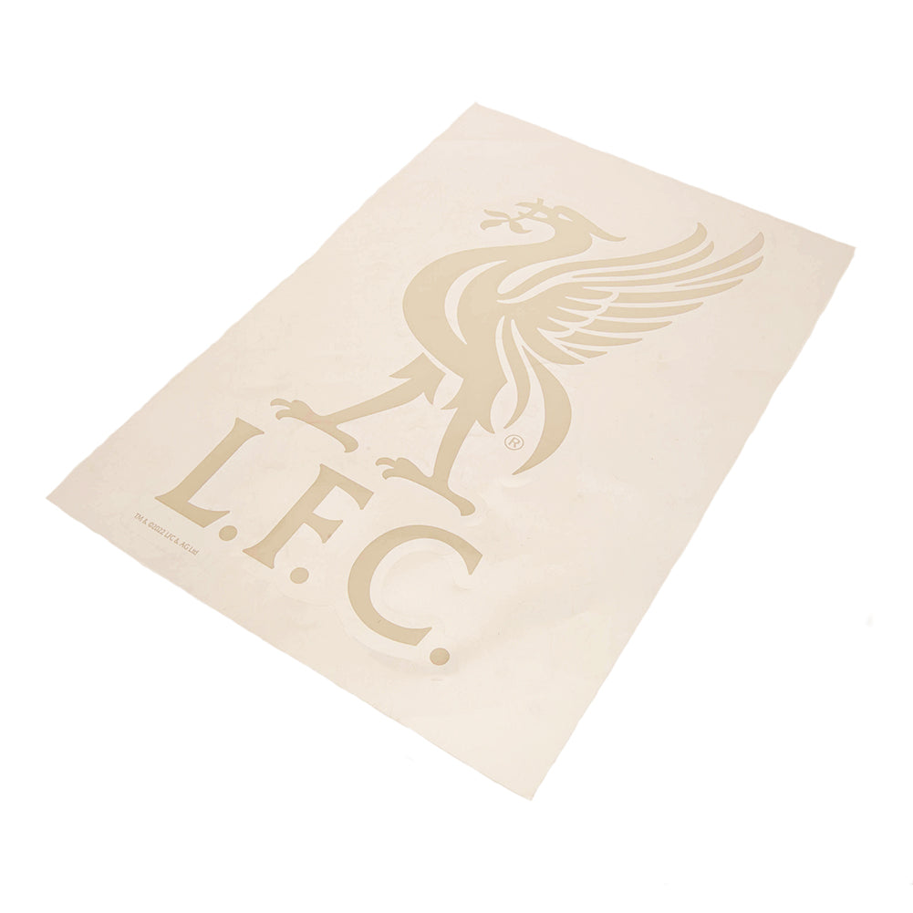 Large-Sized A4 Liverpool Football Club Liverbird Automobile Decal for Car Decoration