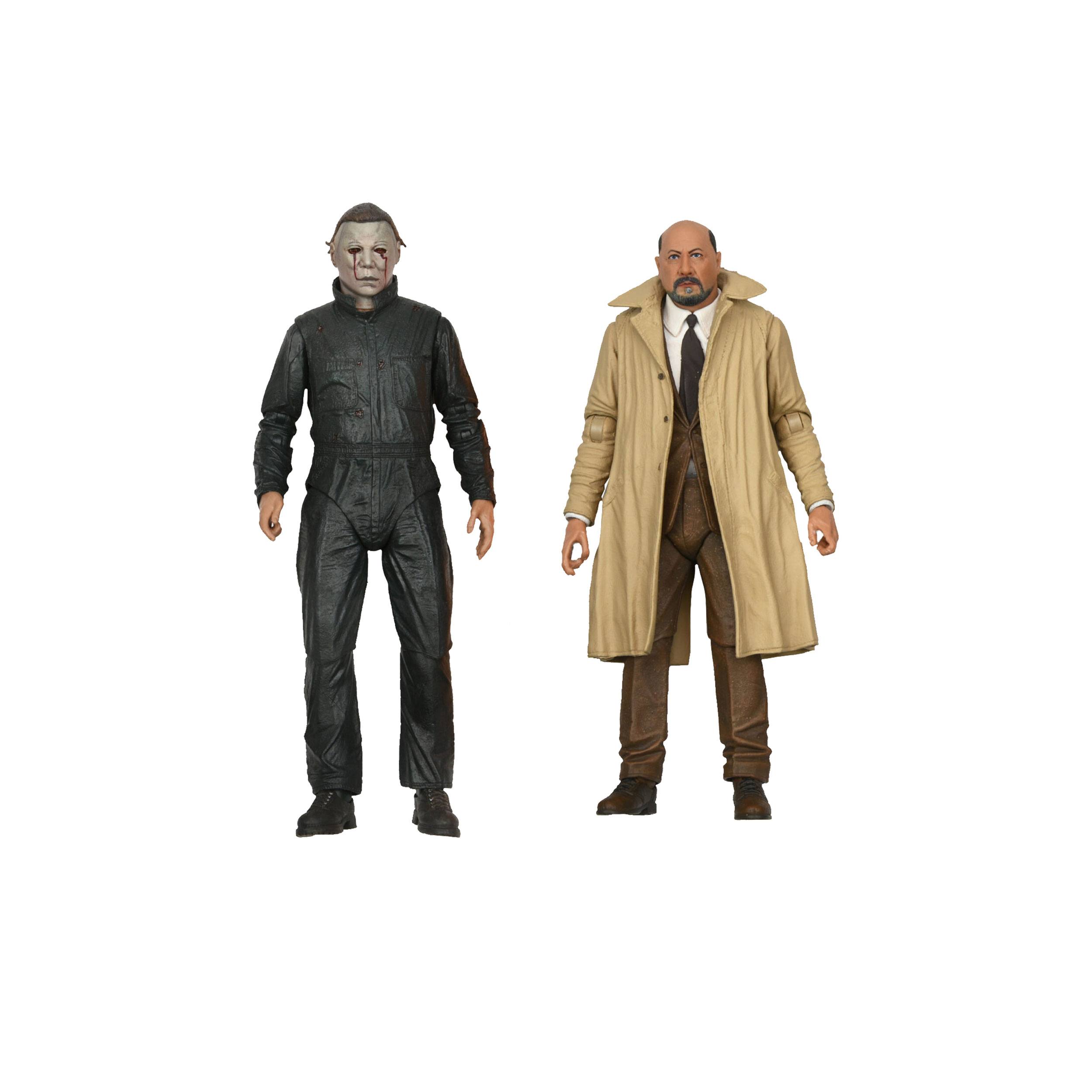 NECA Ultimate 7-Inch Scale Action Figure Two-Pack Featuring Michael Myers and Dr. Loomis from the 1981 Classic Sequel Halloween 2