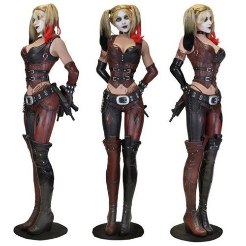 NECA Full - Size Foam Replica Collectible of Harley Quinn from Batman Arkham City