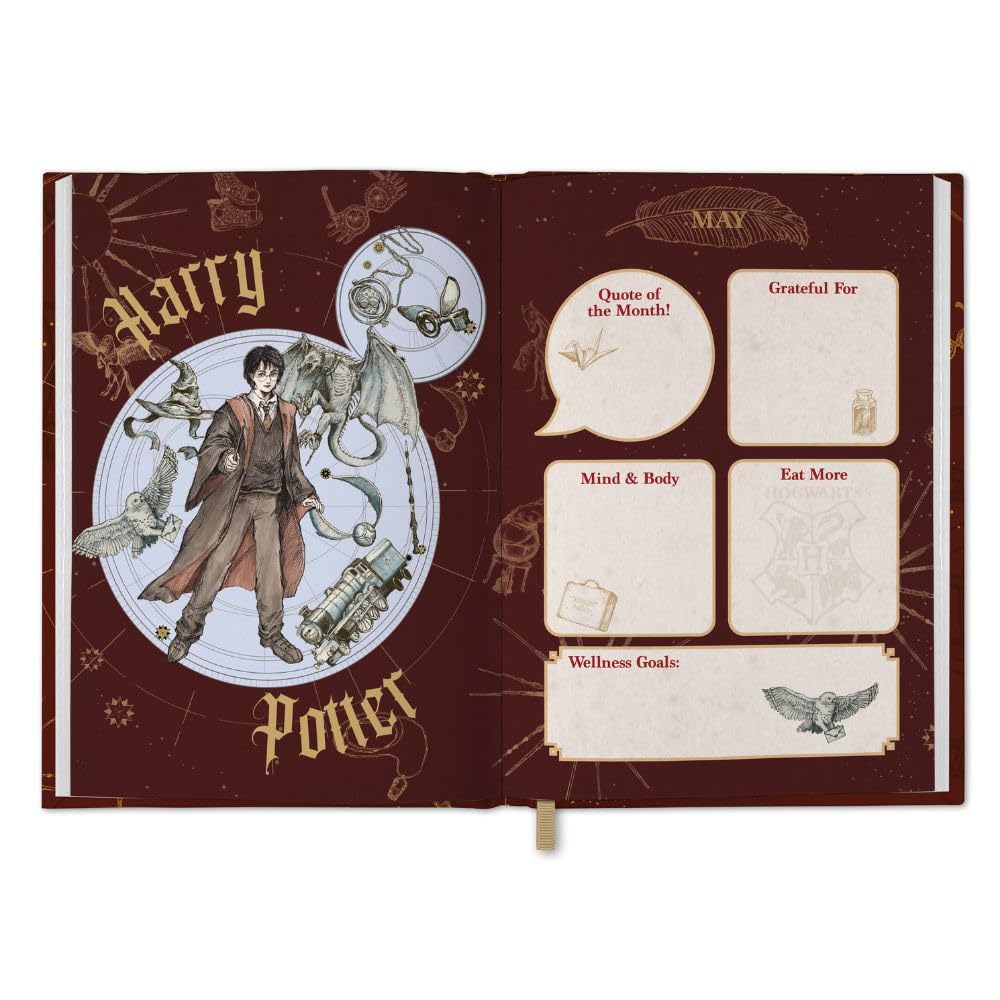 2025 Harry Potter-themed A5 Hardcover Weekly View Diary