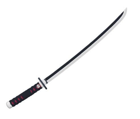 Authentic Plastic Replica of Tanjiro's Sword from Demon Slayer Kimetsu no Yaiba