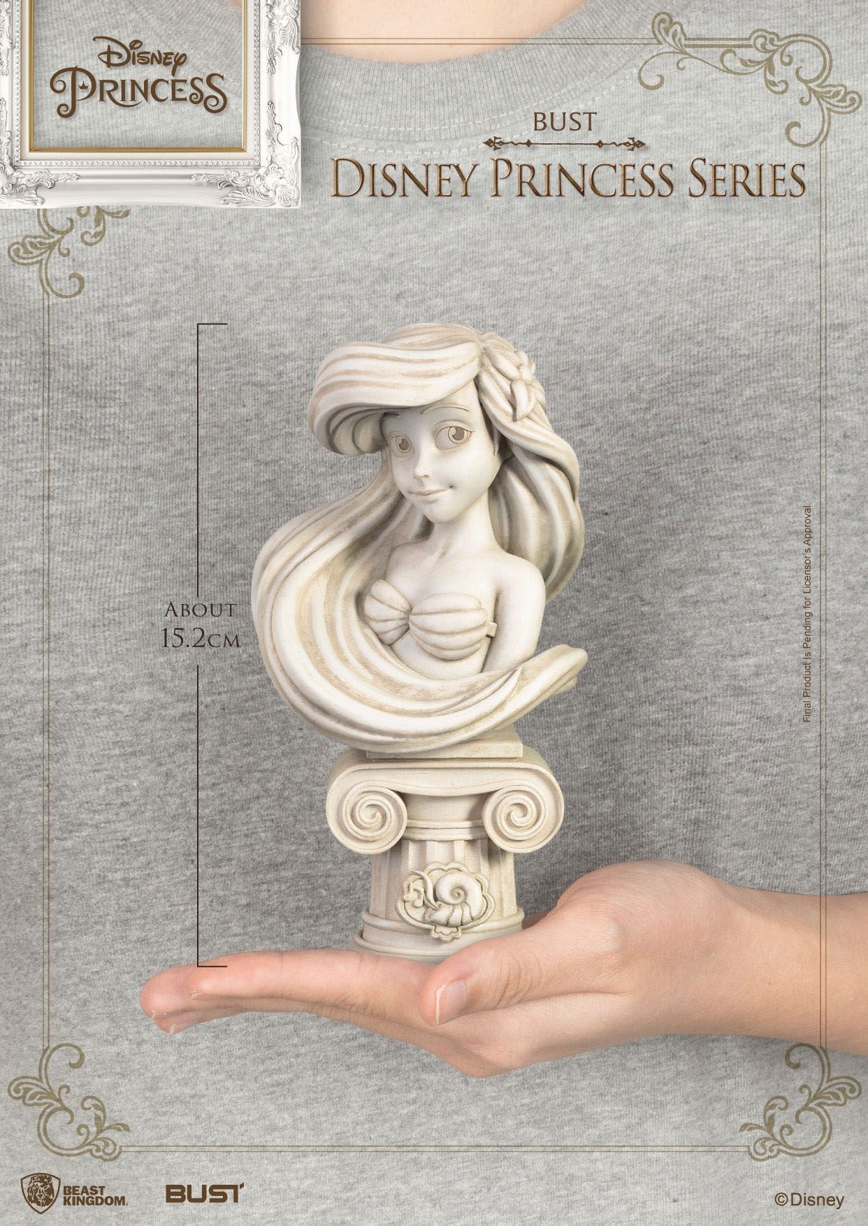 Beast Kingdom Disney Princess Ariel High - Quality Bust Statue