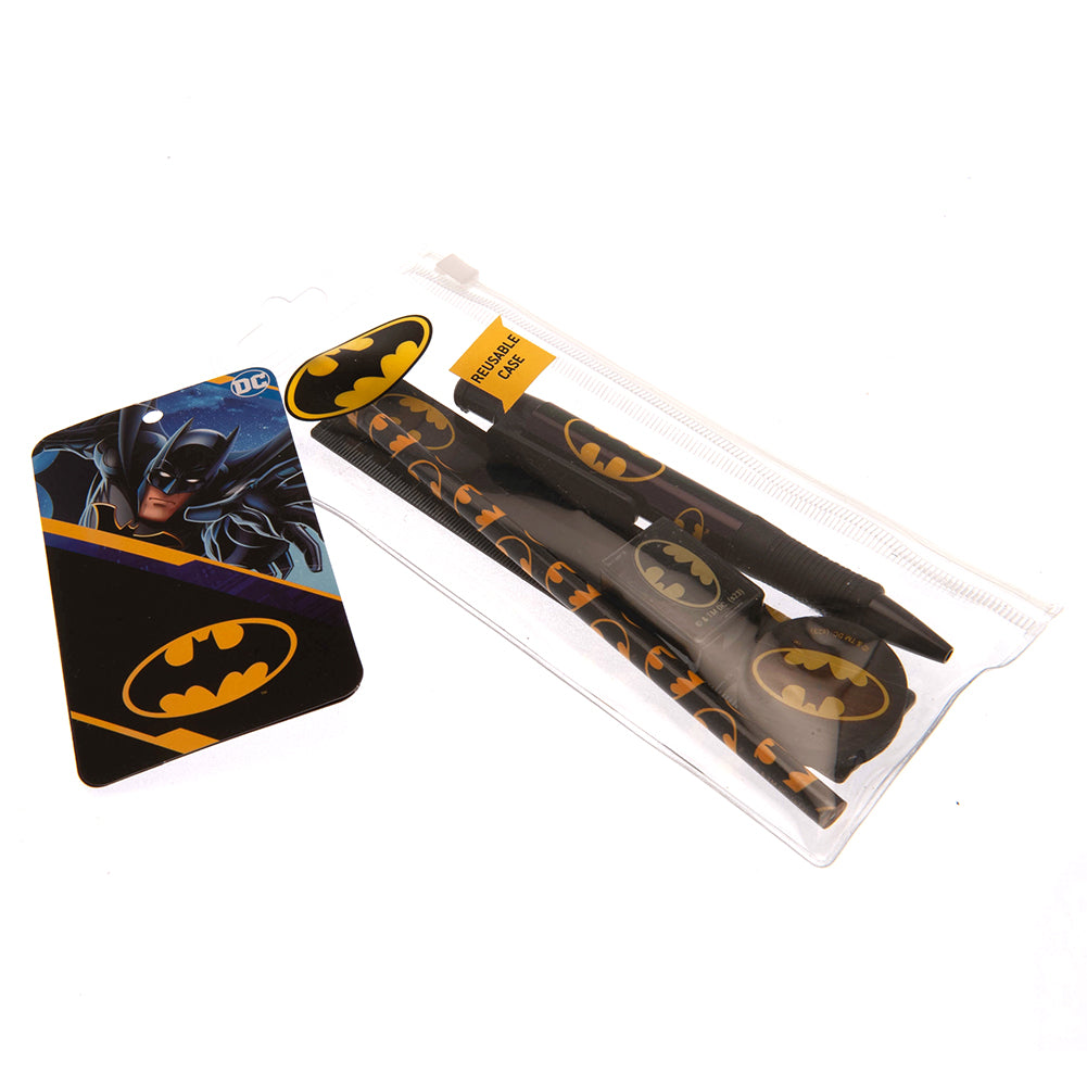Awesome 5-Piece Batman-Themed Stationery Collection