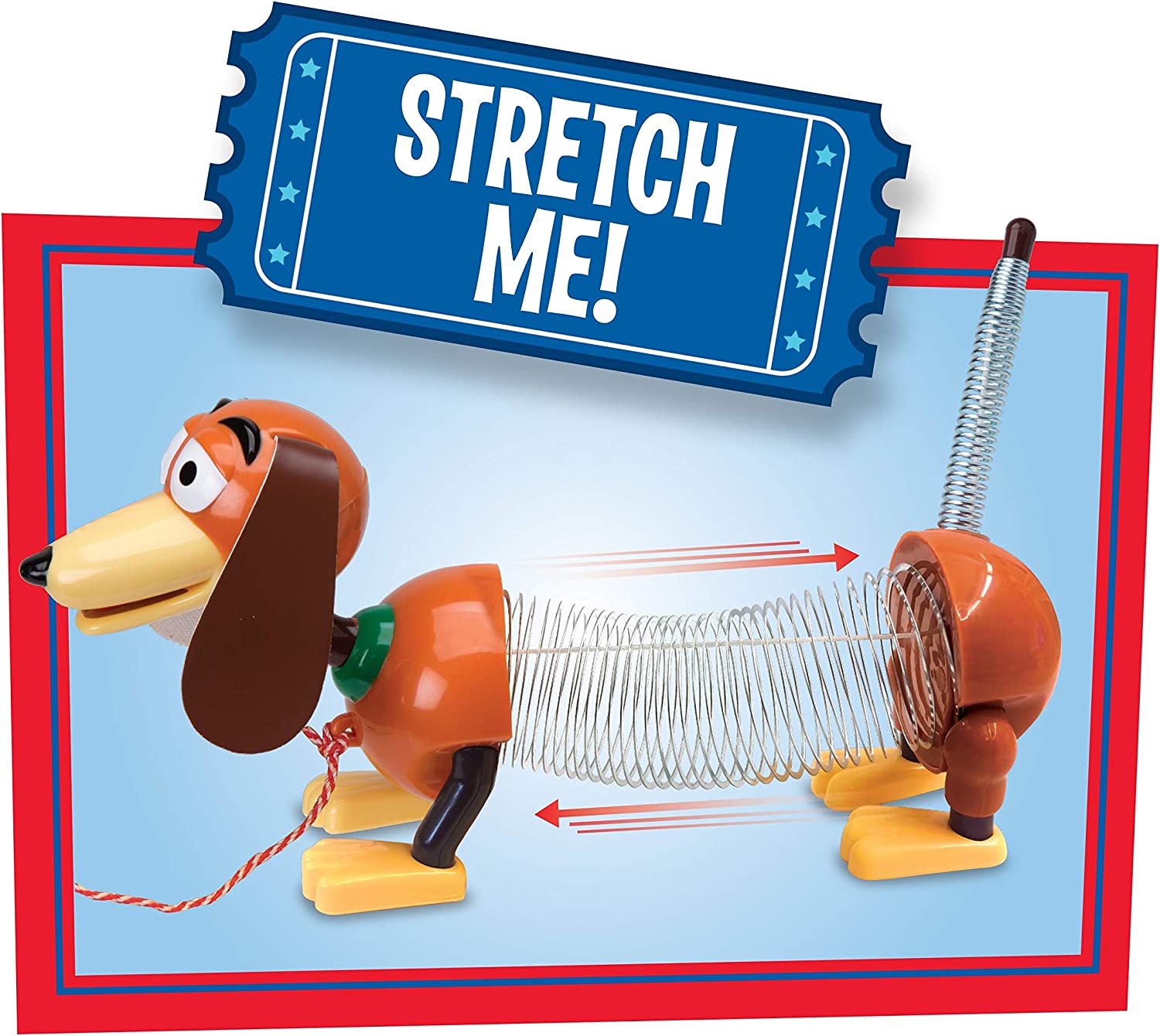Adorable Disney Pixar Toy Story Slinky Dog Pull - Along Toy for Toddlers
