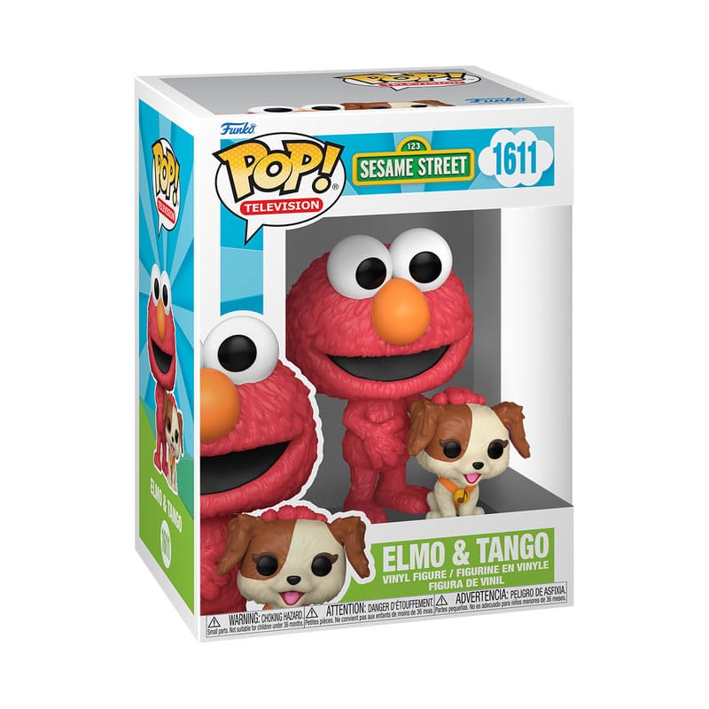 Sesame Street Elmo & Tango Collectible Funko POP! Vinyl Figurine for Fans