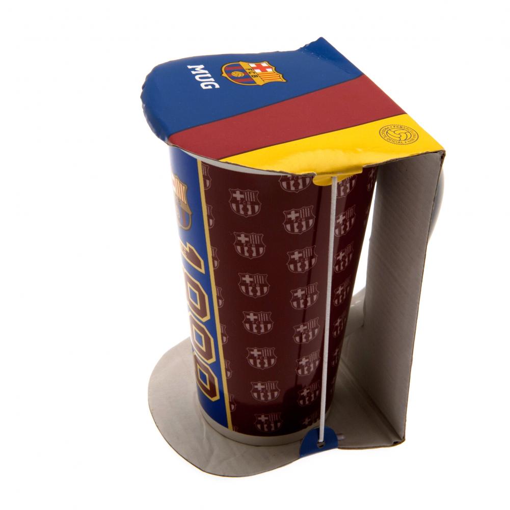 FC Barcelona Ceramic Latte Coffee Mug with Club Crest Since 1899