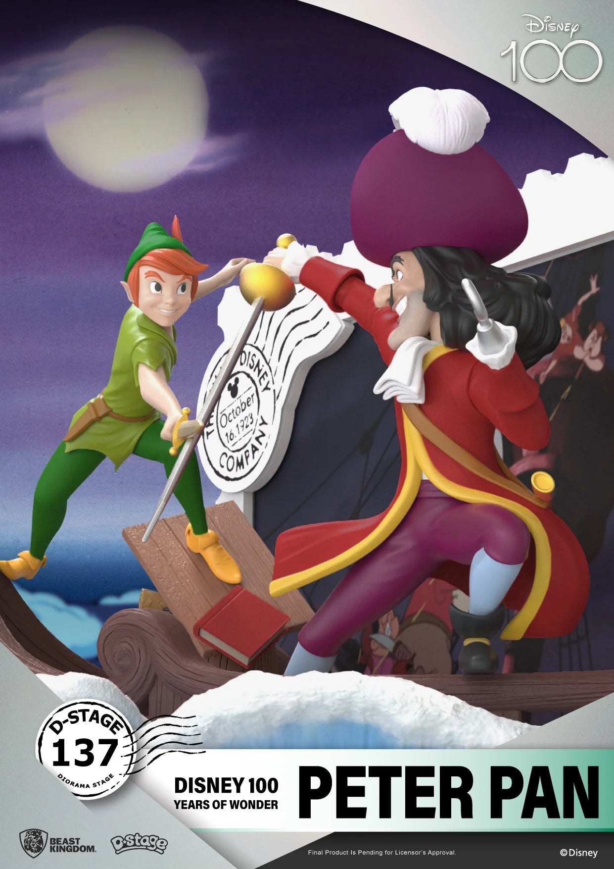 Beast Kingdom Disney 100th Anniversary Peter Pan Collectible Statue