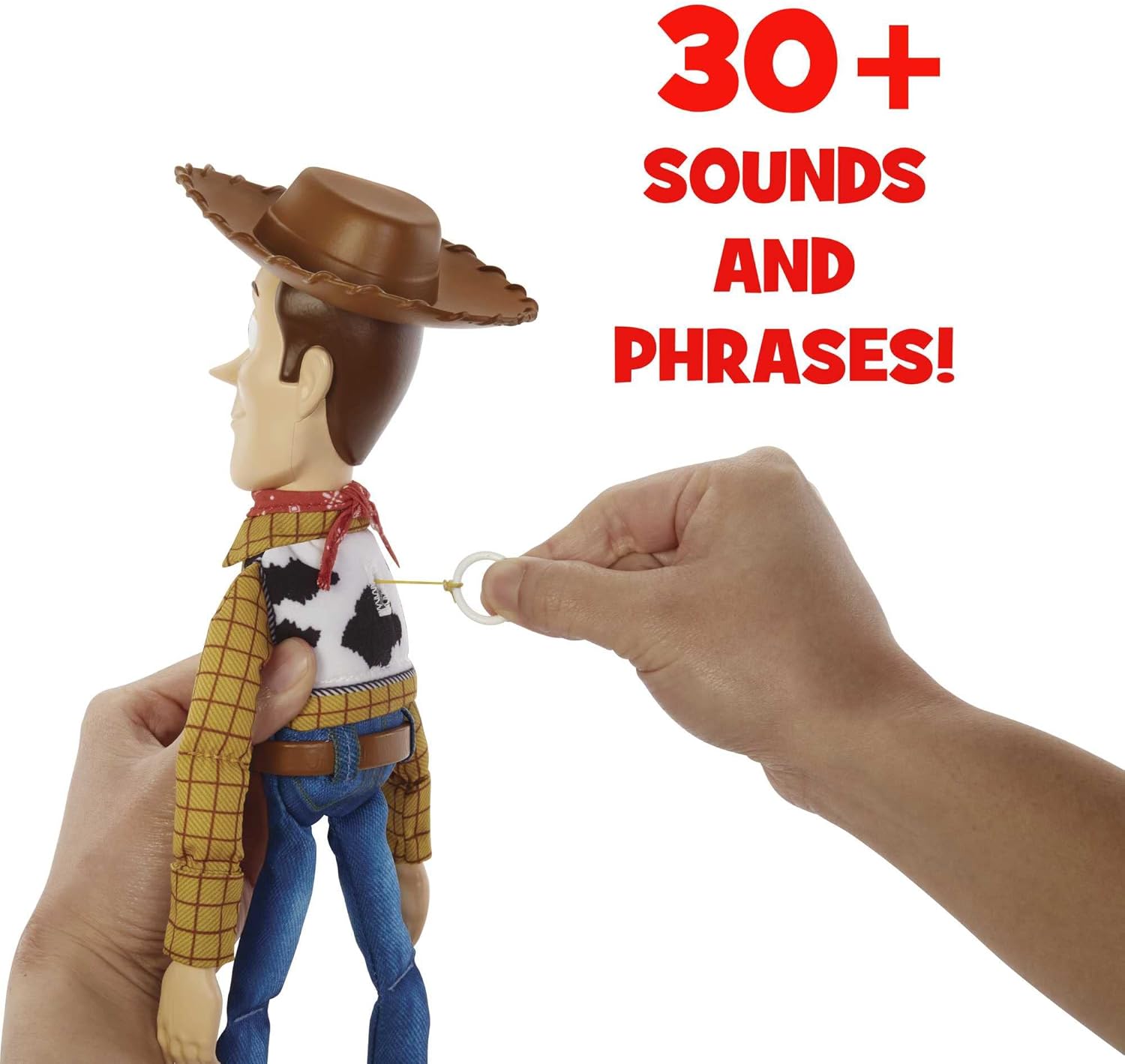 Disney Pixar Toy Story Roundup Interactive Fun Woody Action Figure