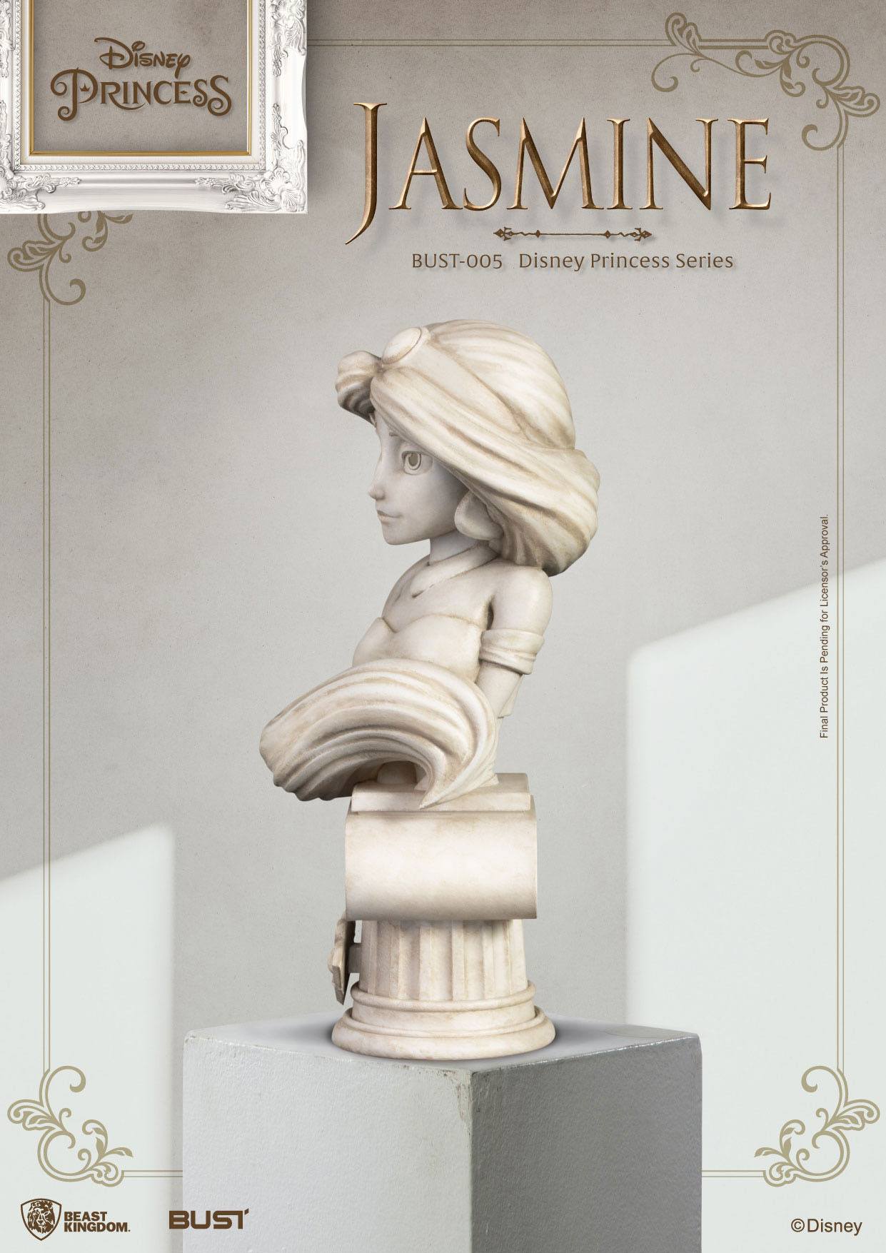 Beast Kingdom's Exquisite Disney Princess Series - Jasmine Bust Statue