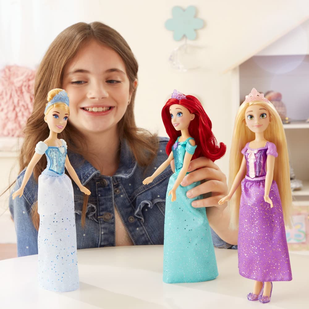 Disney Princess Fashion Doll - Royal Shimmer Cinderella Doll with Signature Blue Accessories