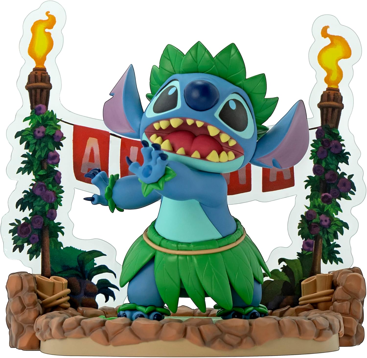 ABYstyle Studio's Disney Lilo & Stitch Stitch 10cm SG Hula Dance Figure