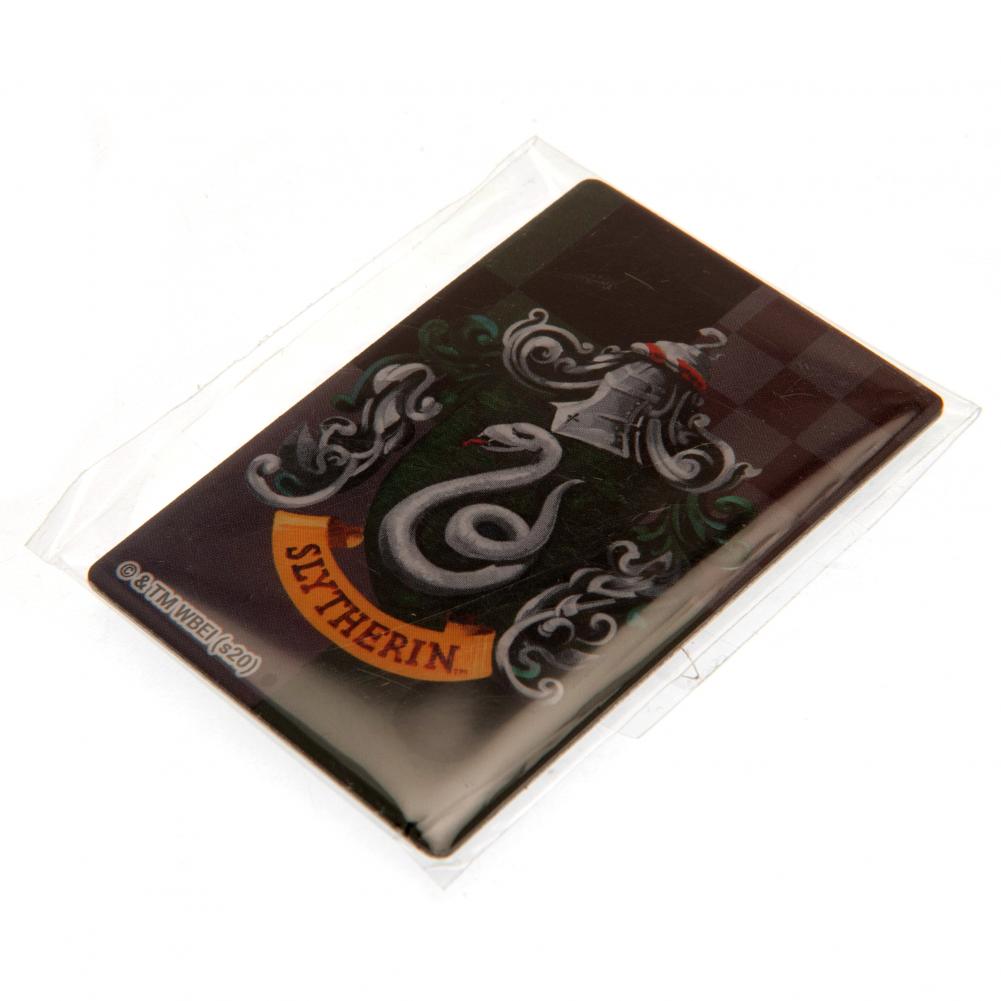 Harry Potter Slytherin House Crest Stainless Steel Fridge Magnet for Decorating Metal Surfaces