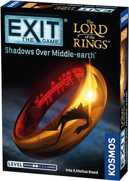 Lord of the Rings: Shadows Over Middle - Earth Exit Style Board Game