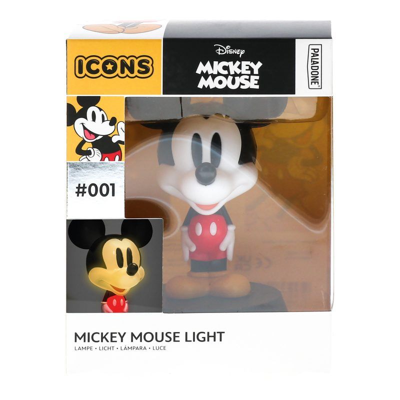 Adorable 11cm Disney Mickey Mouse Icon Battery - Powered Light