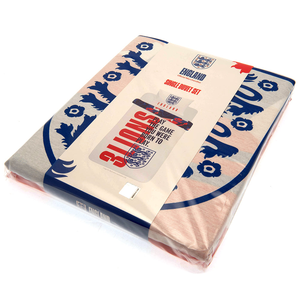 Single Duvet Set Inspired by England with Distinctive Designs