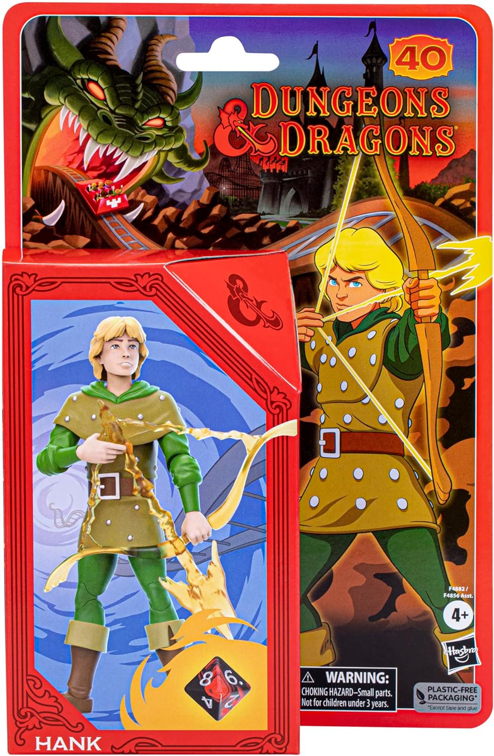 Hank 6 - Inch Scale Dungeons & Dragons Cartoon Classics Collectible Action Figure