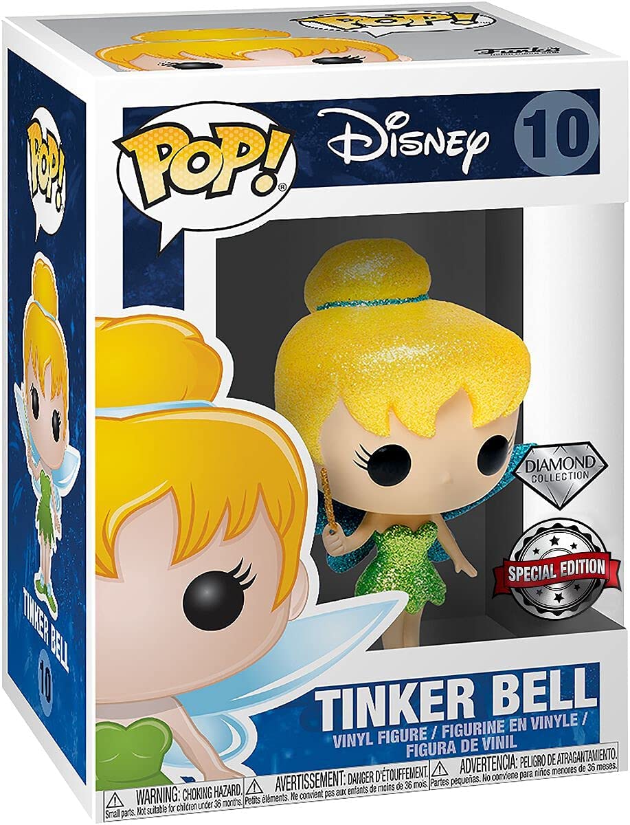 Exclusive Disney Tinker Bell Diamond Collection Funko POP! Vinyl Figure