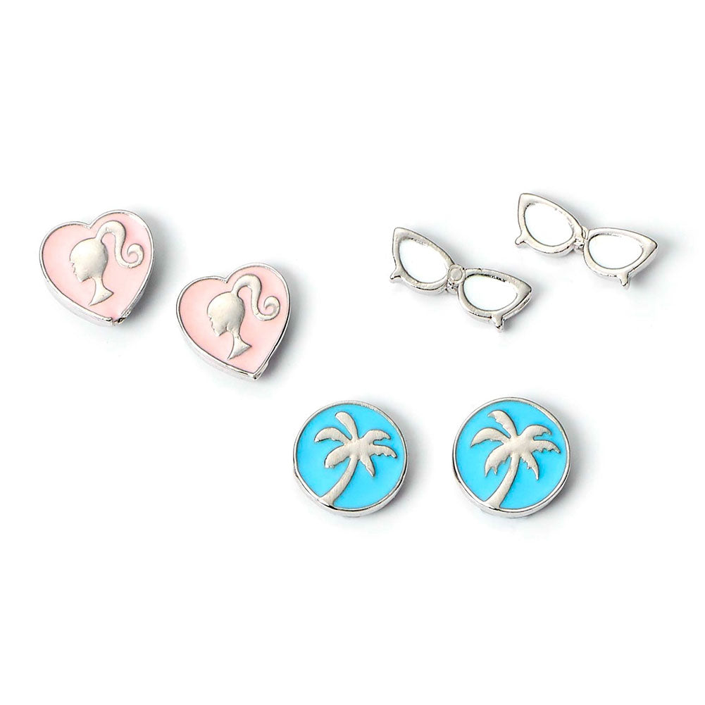 Stylish Barbie Classic Stud Earring Set with Unique Designs