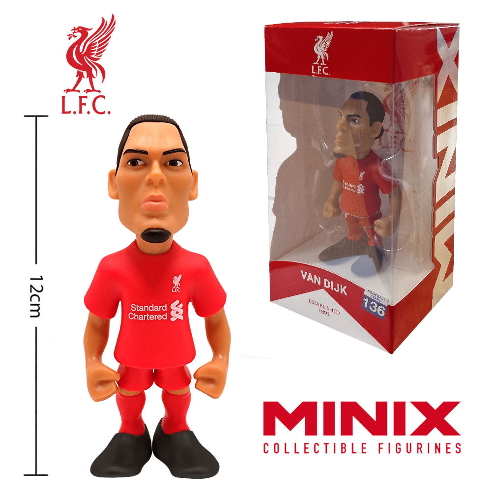 Collectible Liverpool FC MINIX Figurine of Virgil Van Dijk, the Football Star