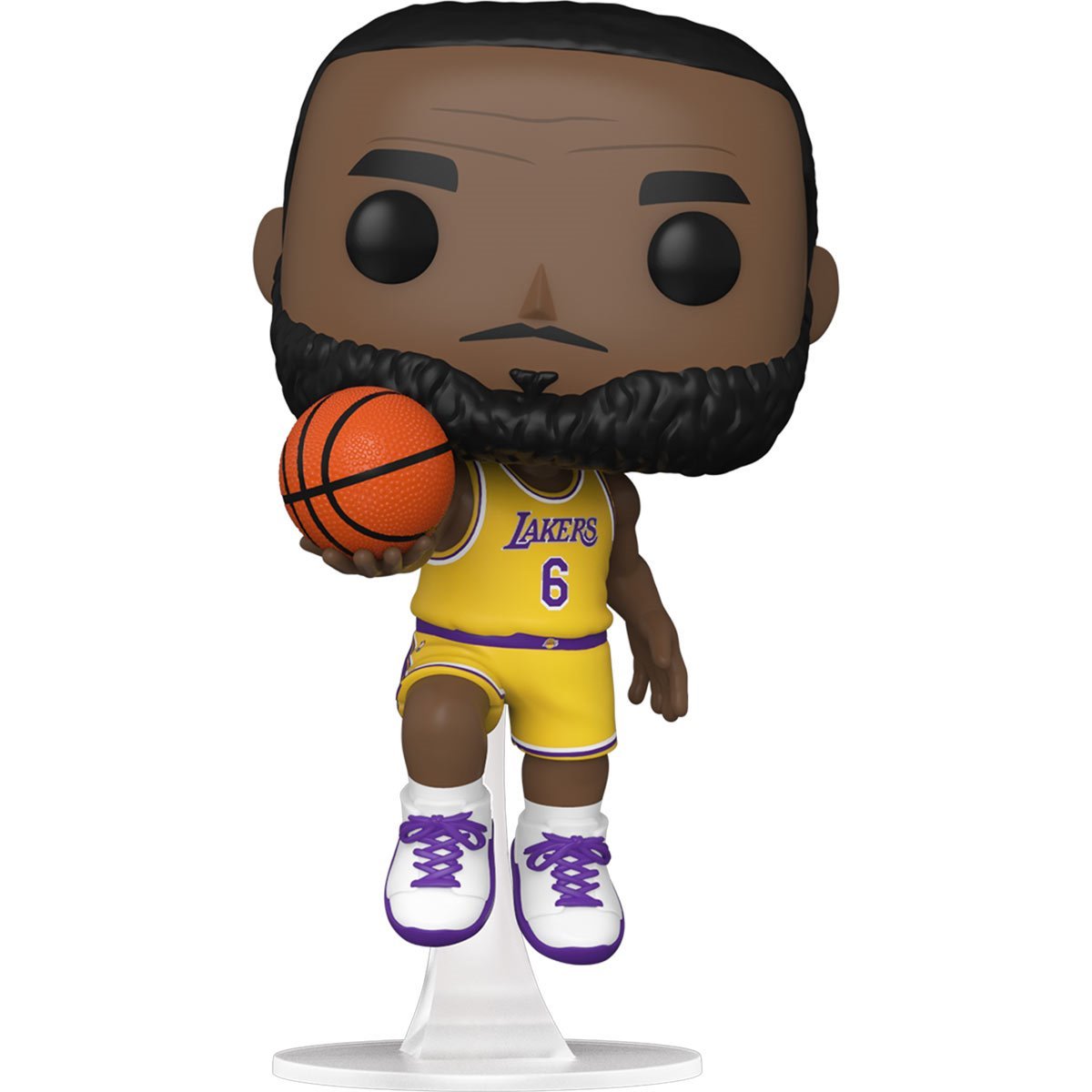 Exclusive NBA Lakers LeBron James #6 Funko Pop! Vinyl Figure