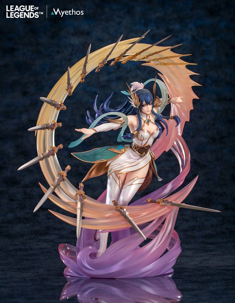 High - Quality 1/7 Scale Collectible Figure of Divine Sword Irelia from the Globally Renowned Game League of Legends