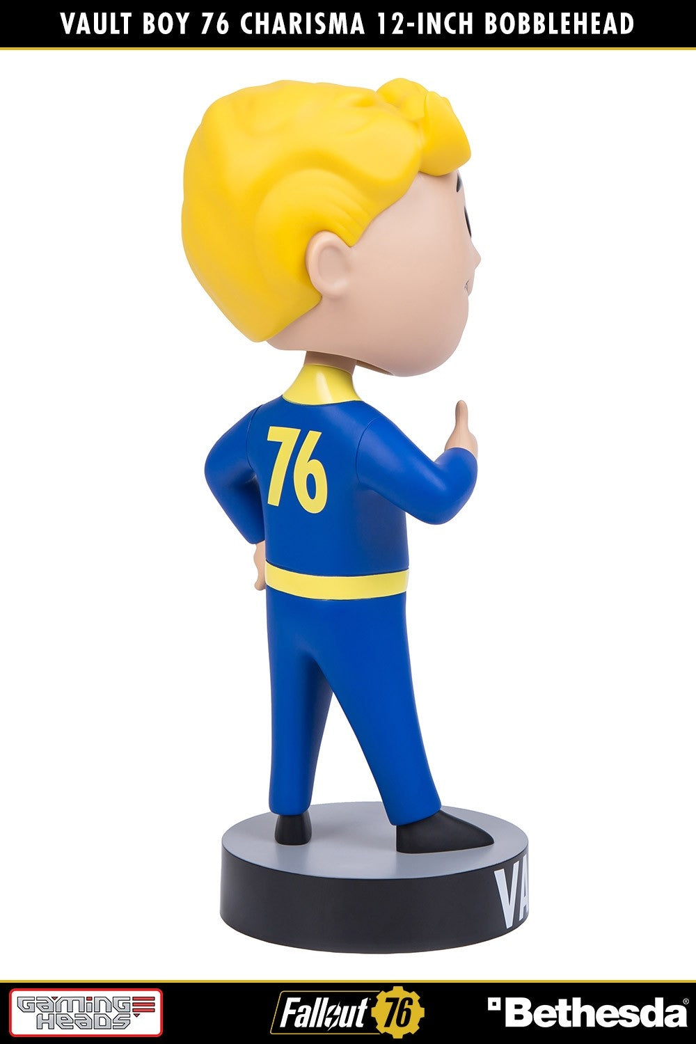 High - Quality 12 - Inch Fallout Vault Boy 76 Charisma Bobblehead