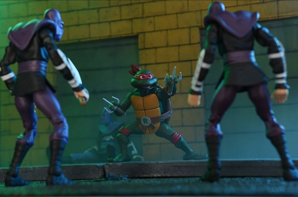 NECA 7 - inch Ultimate Action Figure of Cartoon Raphael from Teenage Mutant Ninja Turtles (VHS)