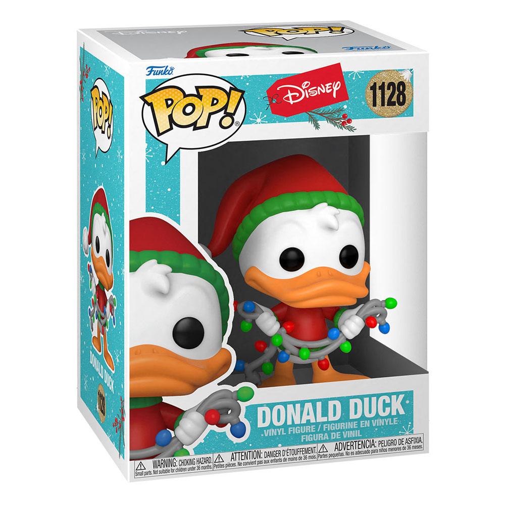 Disney Funko POP! Vinyl Figure - Donald Duck in Holiday Theme, About 9cm