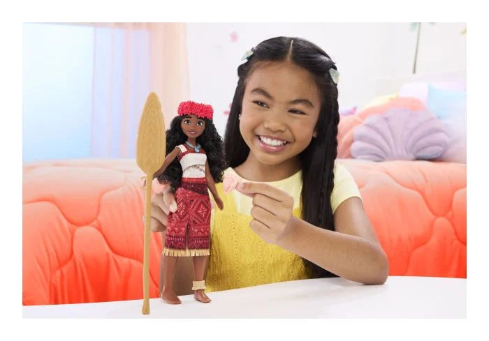 Disney Moana 2 Singing Fashion Adventure Doll with Fun Accessories