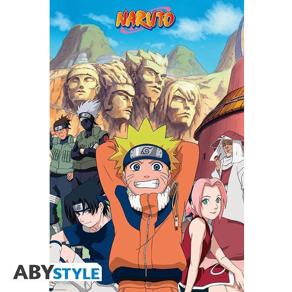 Naruto Character Group Rolled Maxi Poster for Anime Fans