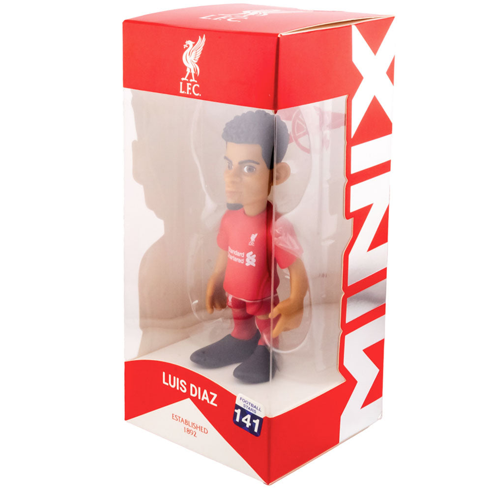 Liverpool FC Collectible MINIX Figure of Luis Diaz in No. 23 Kit