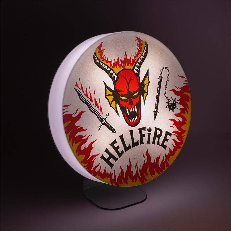 Netflix Licensed Stranger Things Hellfire Club Logo Decorative Lighting Fixture
