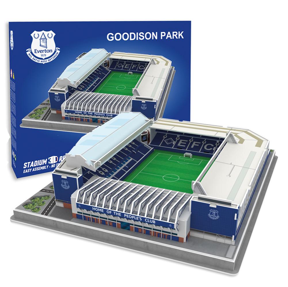 3D Everton FC Goodison Park Stadium Puzzle for Ages 7+ (87 Pieces)