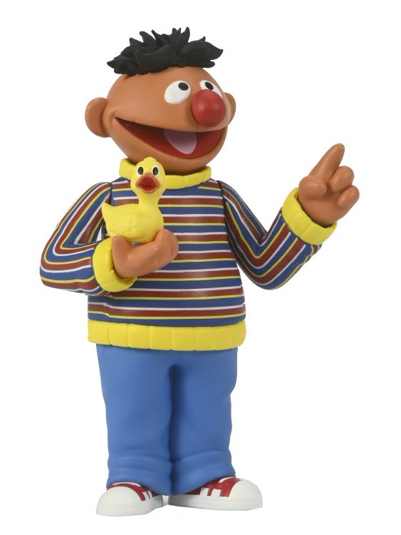 NECA Toony Classics Action Figure - Sesame Street's Ernie, the Iconic Character Toy
