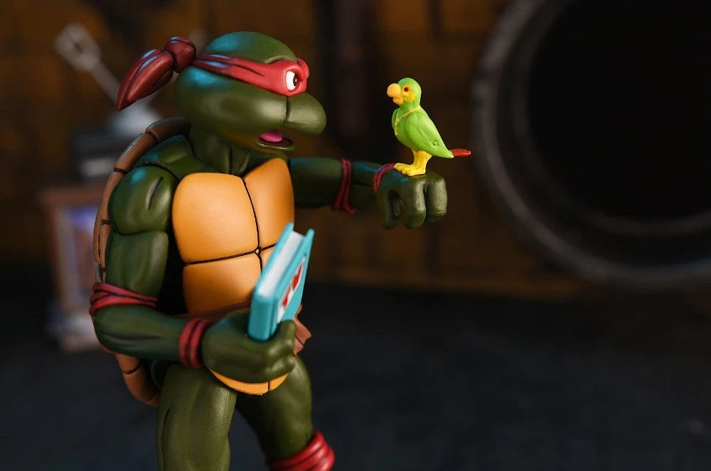 NECA 7 - inch Ultimate Action Figure of Cartoon Raphael from Teenage Mutant Ninja Turtles (VHS)