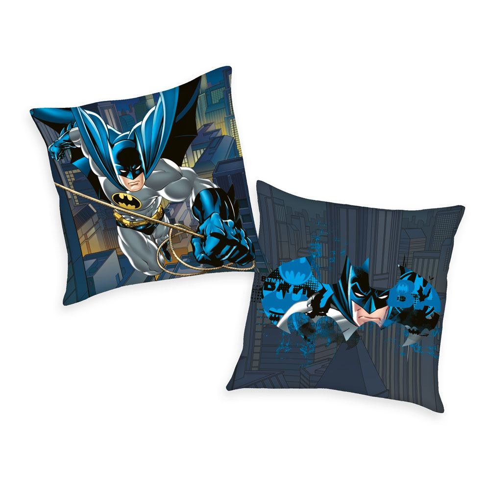 Officially Licensed 40x40 cm 100% Polyester Batman Comic Themed Pillow