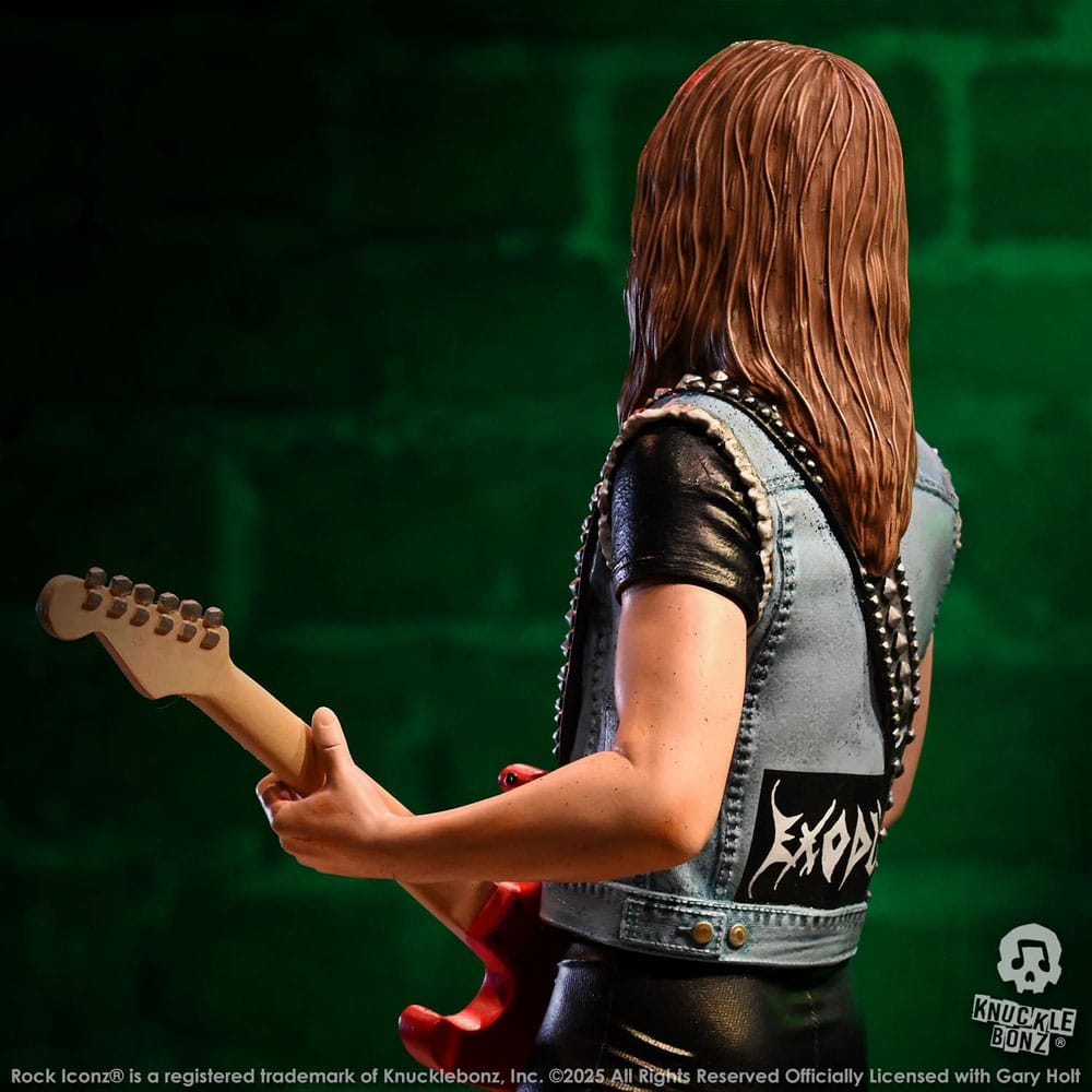 Limited Edition 1/9 Scale Exodus Rock Iconz Gary Holt Hand - crafted Statue