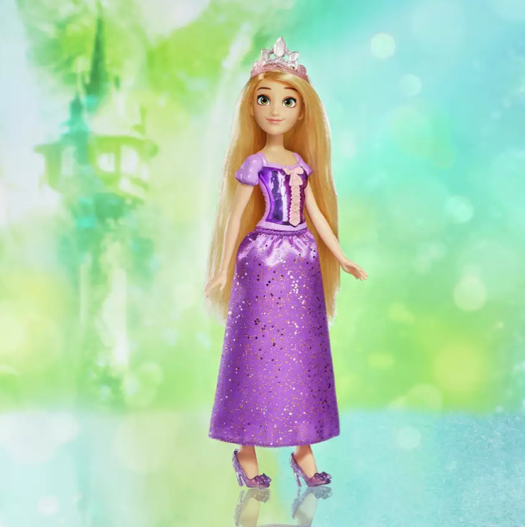 Disney Princess Royal Shimmer Rapunzel Fashion Doll with Signature Accessories