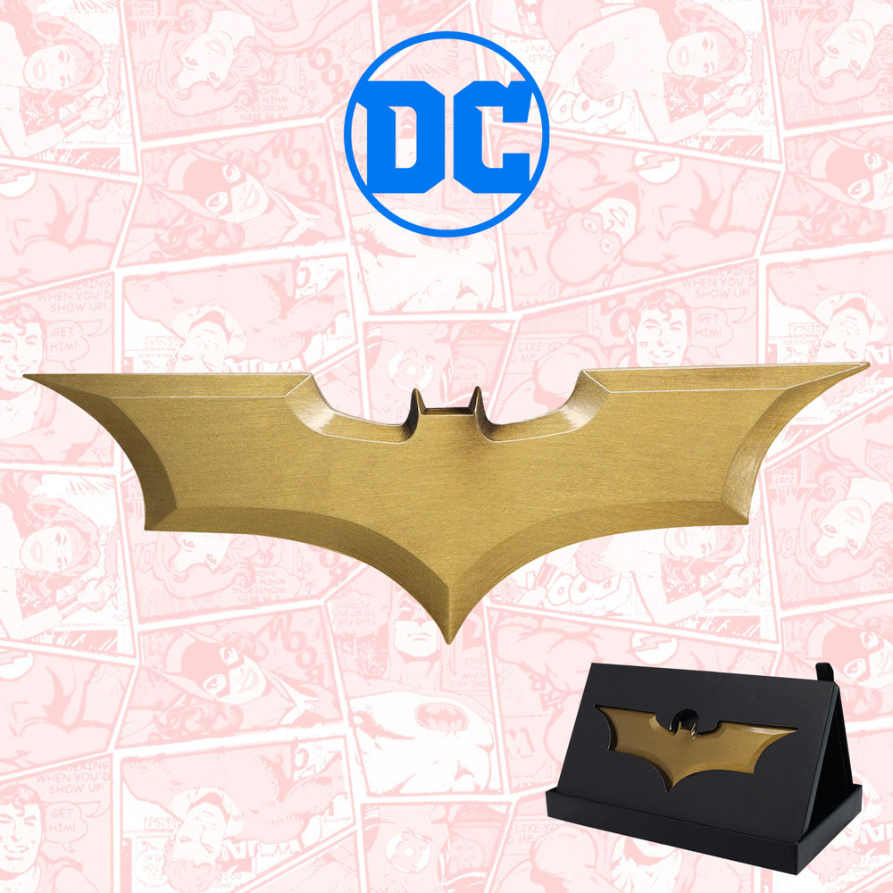 Limited Edition DC The Dark Knight Authentic Replica Batarang