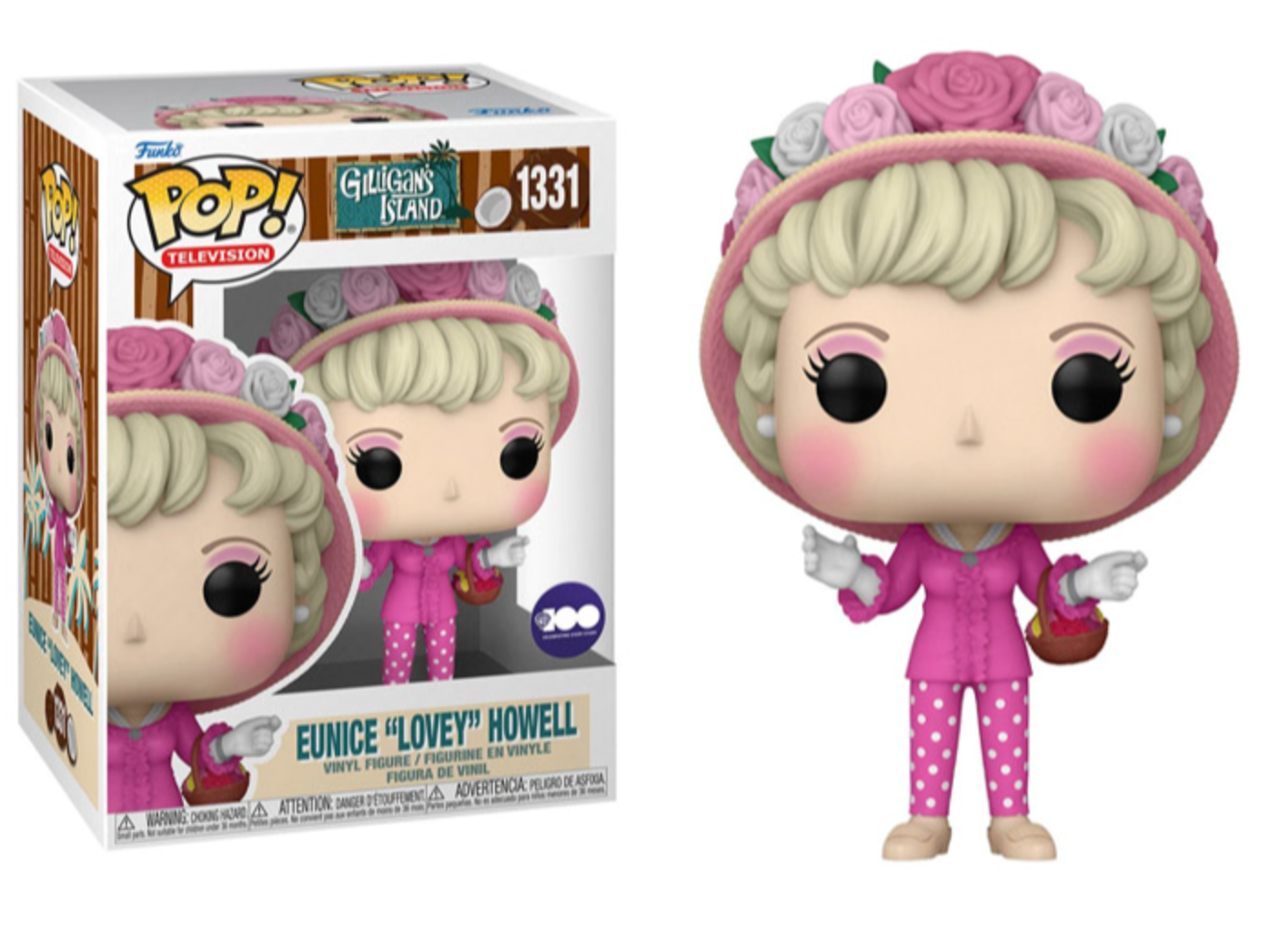 Eunice Lovey Howell Gilligan's Island Collectible Funko Pop! Vinyl Figurine for Whacky Adventure Fans