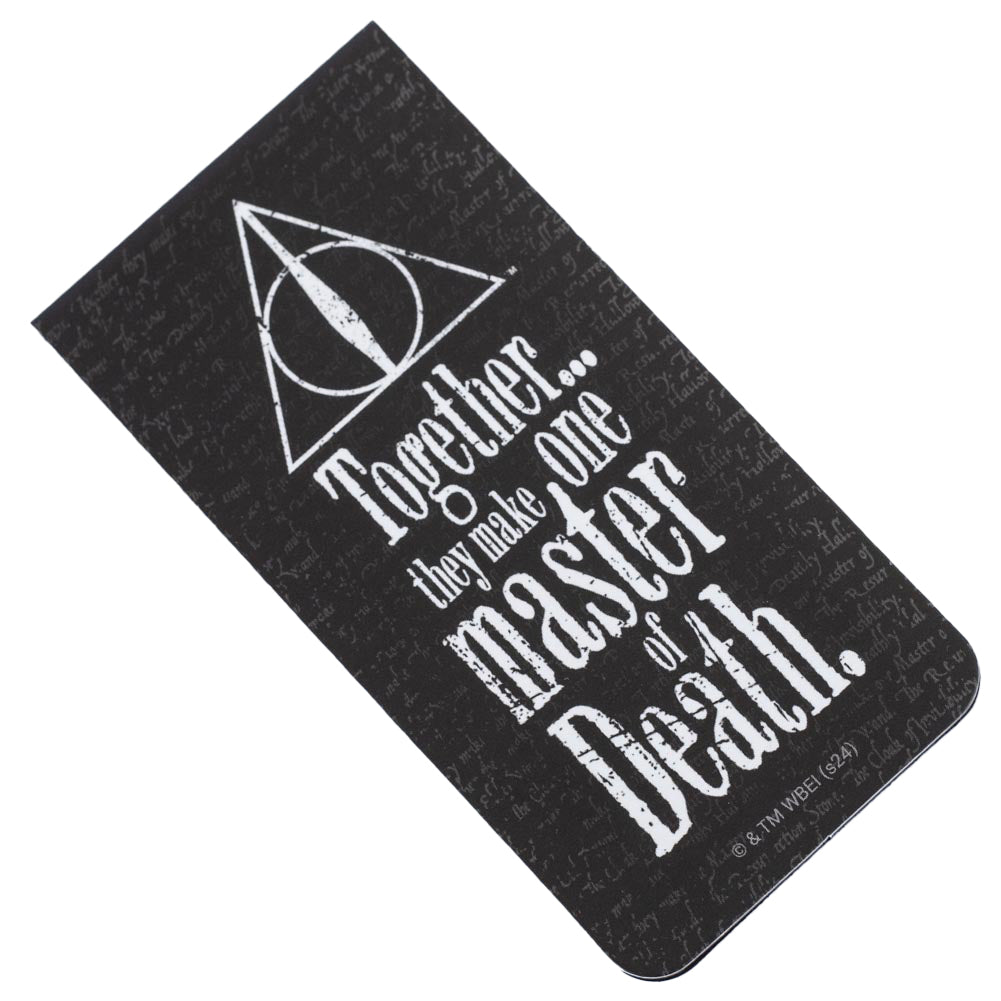 Harry Potter The Deathly Hallows Inspired Magnetic Bookmark for Book Lovers