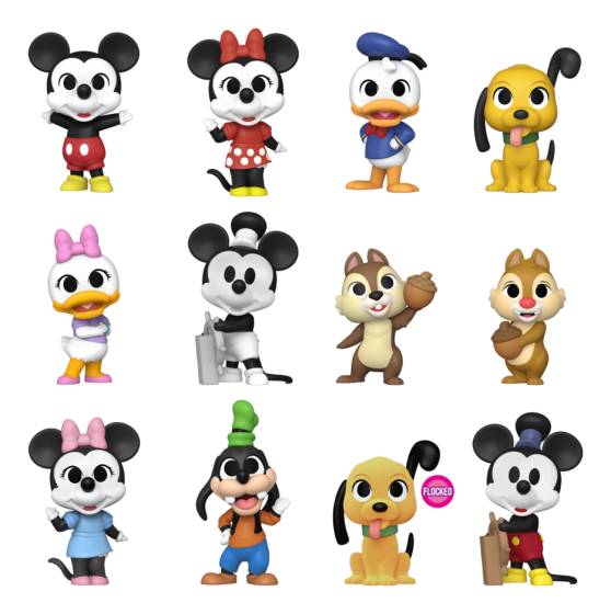 12-Pack Disney Mickey and Friends Mystery Minis Funko POP! Vinyl Collectible Figures