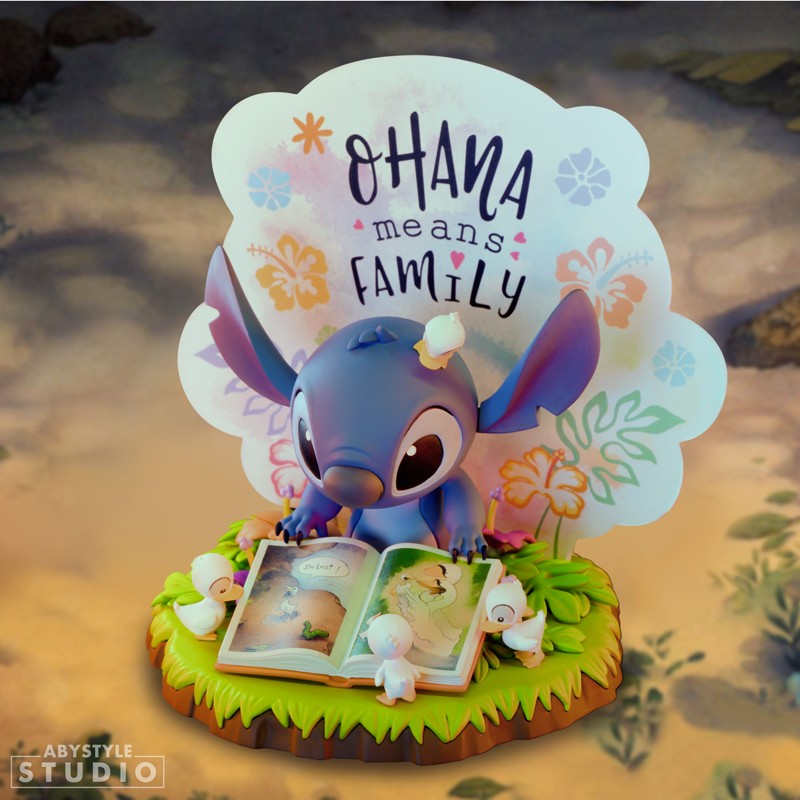 Disney Lilo & Stitch Collection - Adorable Stitch Ohana PVC Figure from Snapshot Gallery