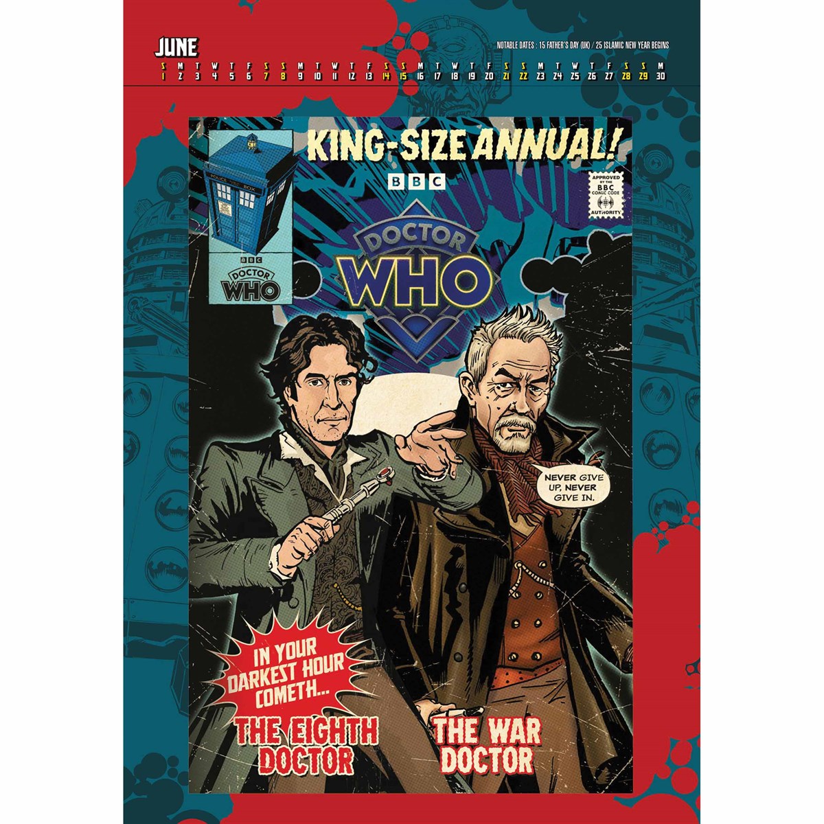 2025 Deluxe Doctor Who Collectors Edition Calendar