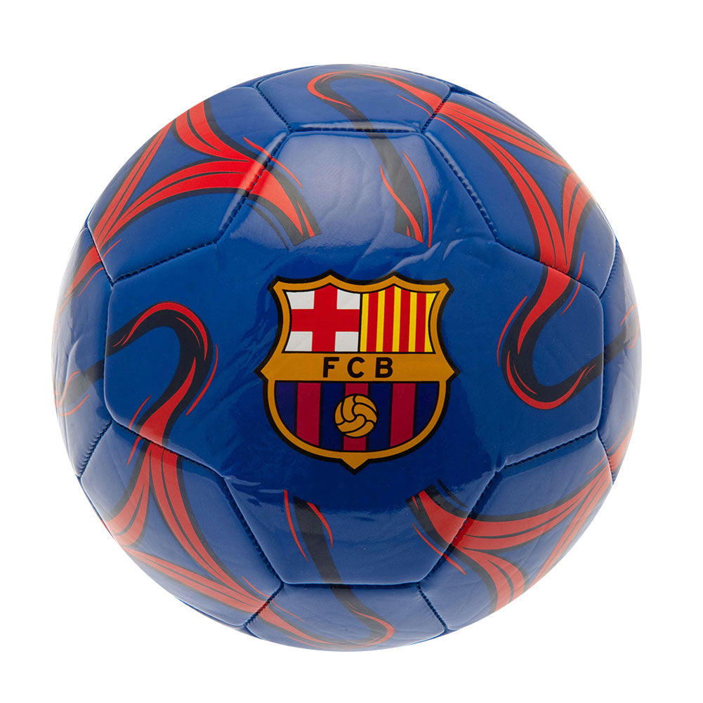 FC Barcelona Skill Football with Cosmos Colour Print Design