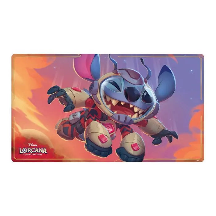 Disney Lorcana Trading Card Game: Stitch Themed Playmat for 'Into The Inklands' Card Games