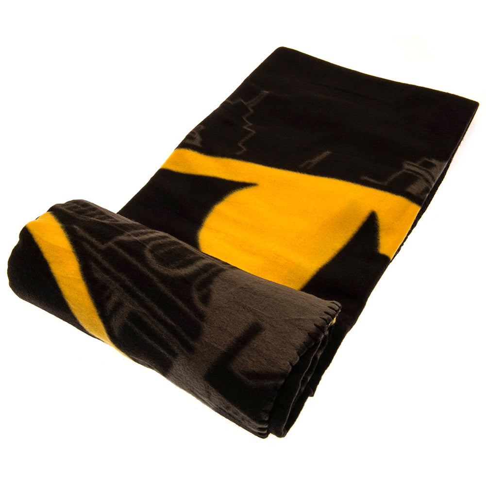 Super Soft 100% Polyester Batman Logo Fleece Blanket
