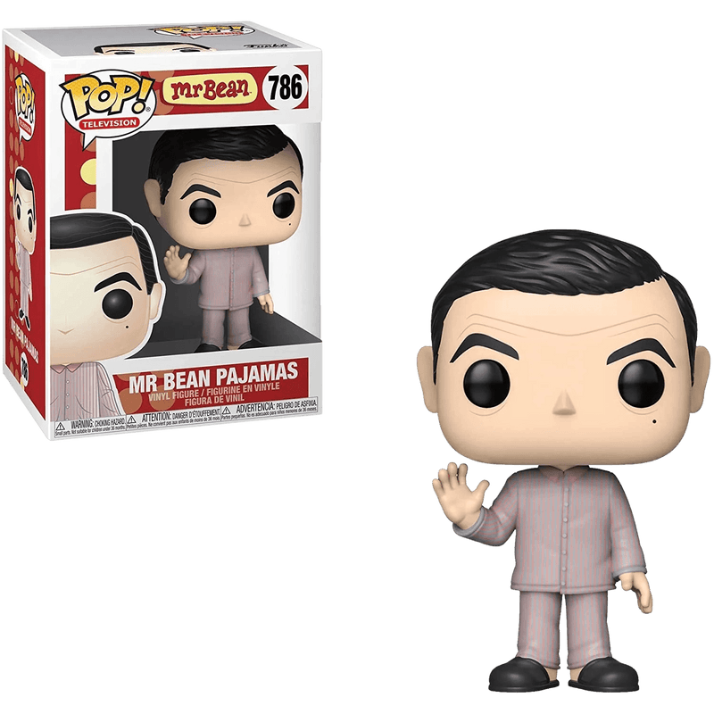 Mr Bean Character Pyjamas-themed Collectible Funko Pop! Vinyl Figure for Toy Lovers